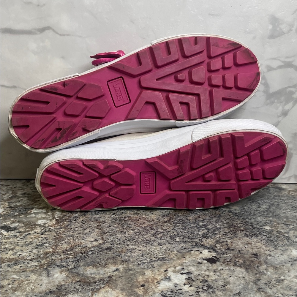 Vans X Barbie Style Mary Jane Skate 93 DX “White Pink” Sneaker Women’s Size 11 - Picture 7 of 9